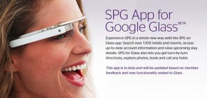 Starwood crea una aplicación para Google Glass dentro de su programa de fidelización