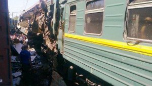 Un choque de trenes en Rusia deja al menos cinco muertos y múltiples heridos