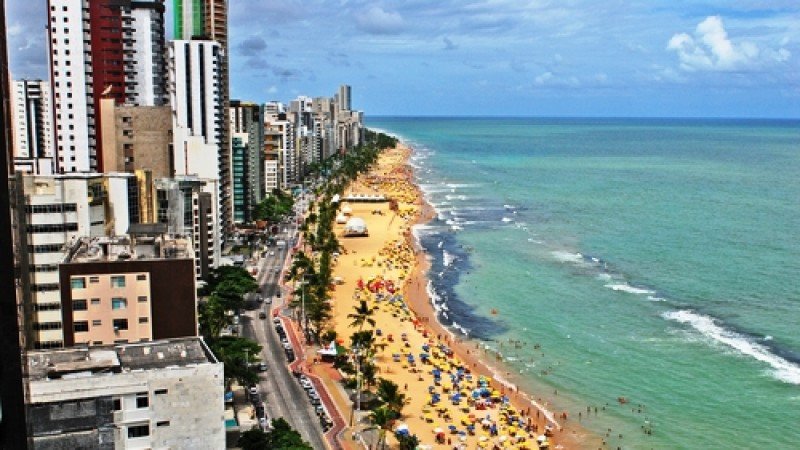 La ciudad de Recife será la base para miles de turistas-hinchas mexicanos. #shu#