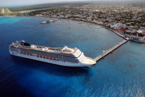 Aumentará un 28% la llegada de cruceros a Quintana Roo