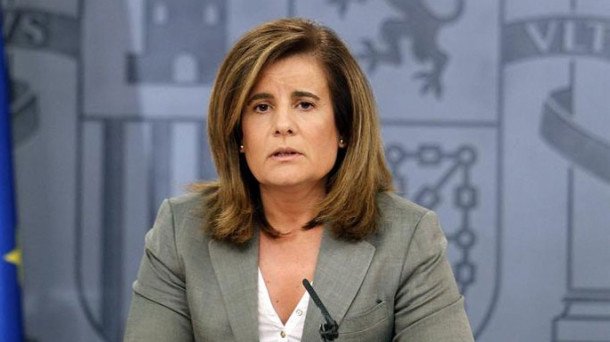 Fátima Báñez, ministra de Empleo y Seguridad Social. 