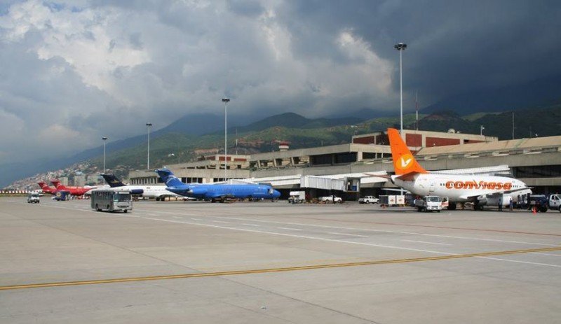 Aeropuerto Internacional de Maiquetía, Caracas.
