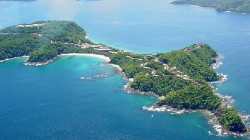 Vista panorámica del Golfo Turístico de Papagayo.