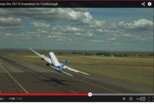 Boeing 787-9 Dreamliner: vídeo de su capacidad de maniobra