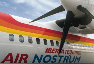 Air Nostrum vuelve a operar este viernes la línea aérea Almería-Sevilla