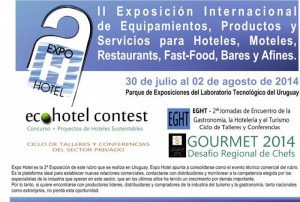 Preparan feria Expo Hotel en Montevideo