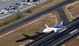 LAN incorpora aviones Boeing 787 a cinco rutas