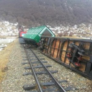Descarrilla Tren del Fin del Mundo en Ushuaia