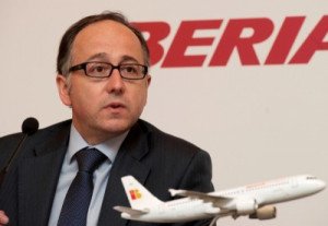 Presidente de Iberia reinaugura ruta Madrid-Montevideo