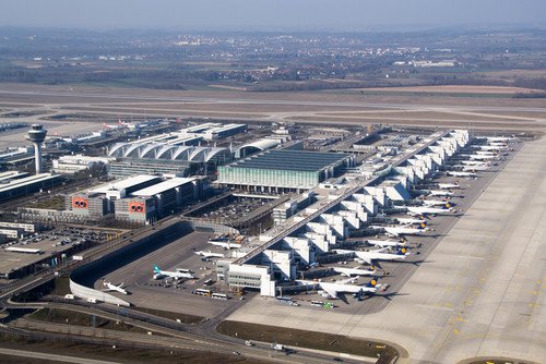 Los paros tienen lugar en el aeropuerto de Munich. #shu#