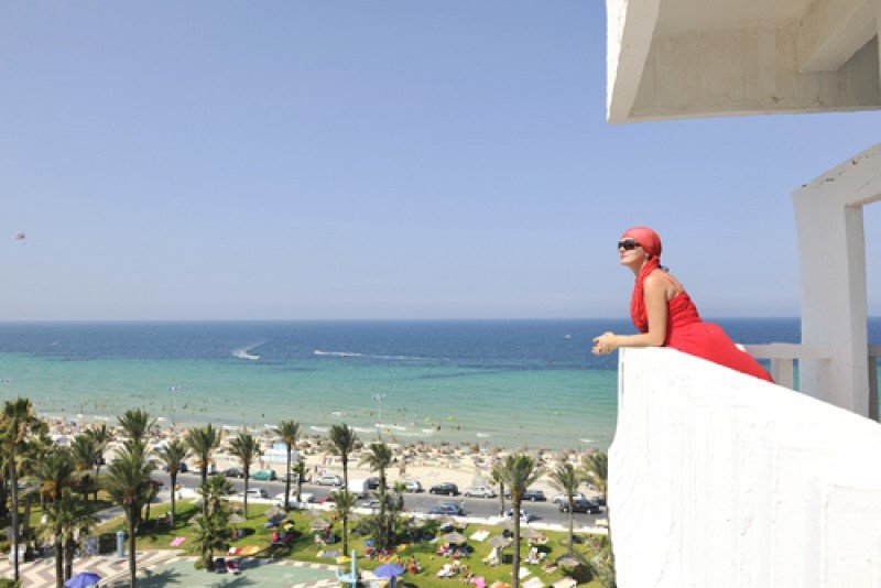 Imagen de un resort turístico en Túnez. #shu#