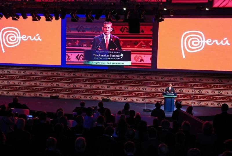 La cumbre regional fue inaugurada por el presidente peruano Ollanta Humala.