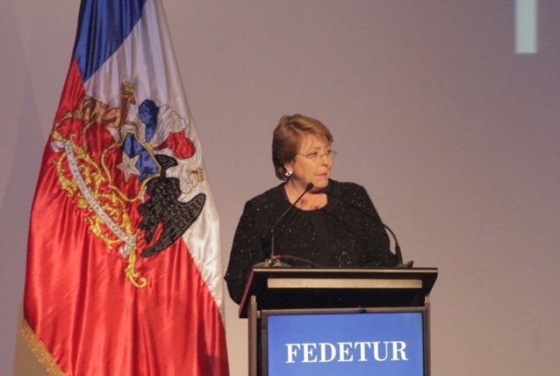 Discurso de la presidenta Michelle Bachelet durante la cena anual de Fedetur.