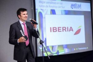 Agentes españoles premian a Iberia como mejor aerolínea en rutas a Sudamérica