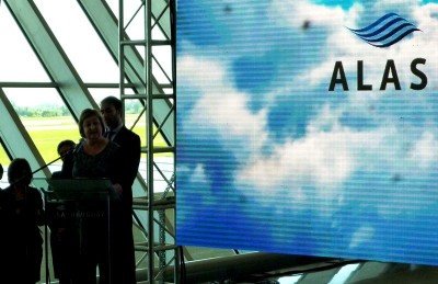 En la presentación de Alas Uruguay, principal apuesta para mejorar la conectividad aérea regional.