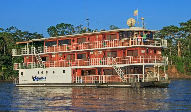 El crucero Manatee Amazon Explorer.