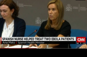 El ébola golpea la marca España