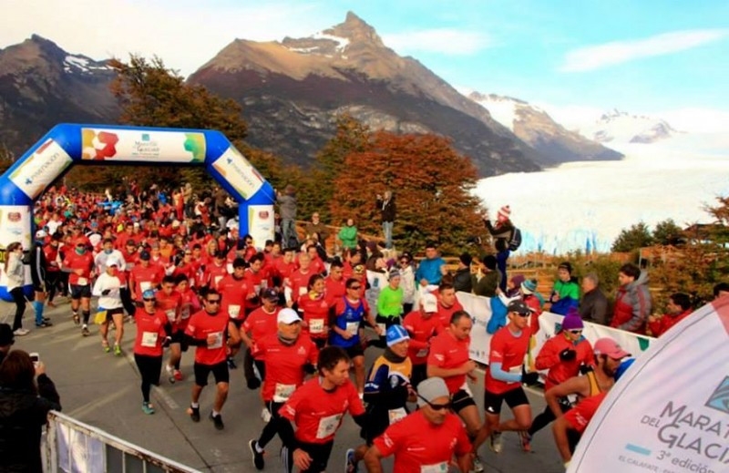 Media Maratón del Glaciar, Calafate.