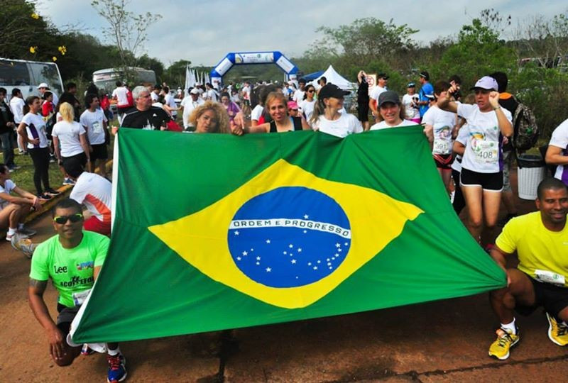 Los turistas que participaron de la Media Maratón de Iguazú fueron en su mayoría extranjeros.