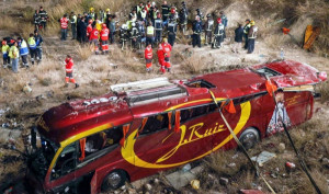Imputan al conductor del autobús siniestrado en Murcia por homicidio imprudente