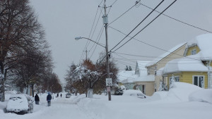 Una tormenta de nieve deja cuatro muertos en el estado de Nueva York