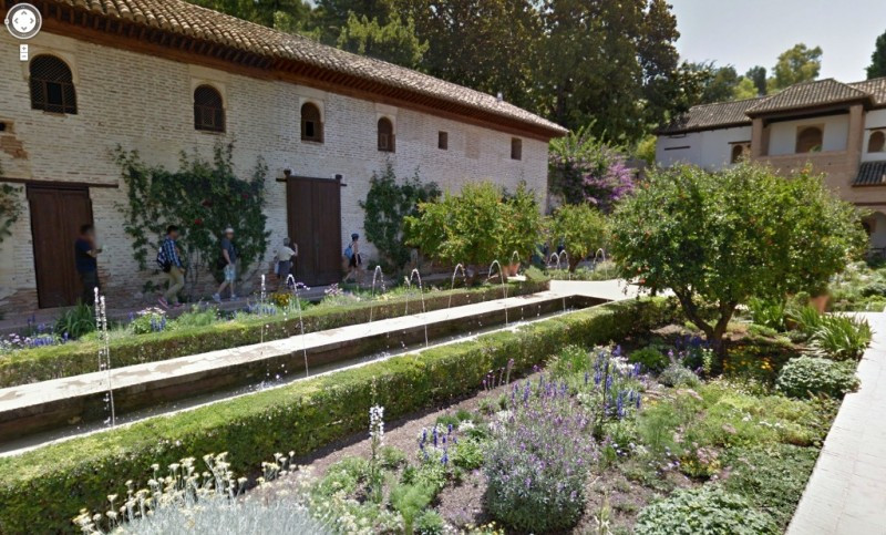 La Alhambra, Granada. Imagen: Google Street View.