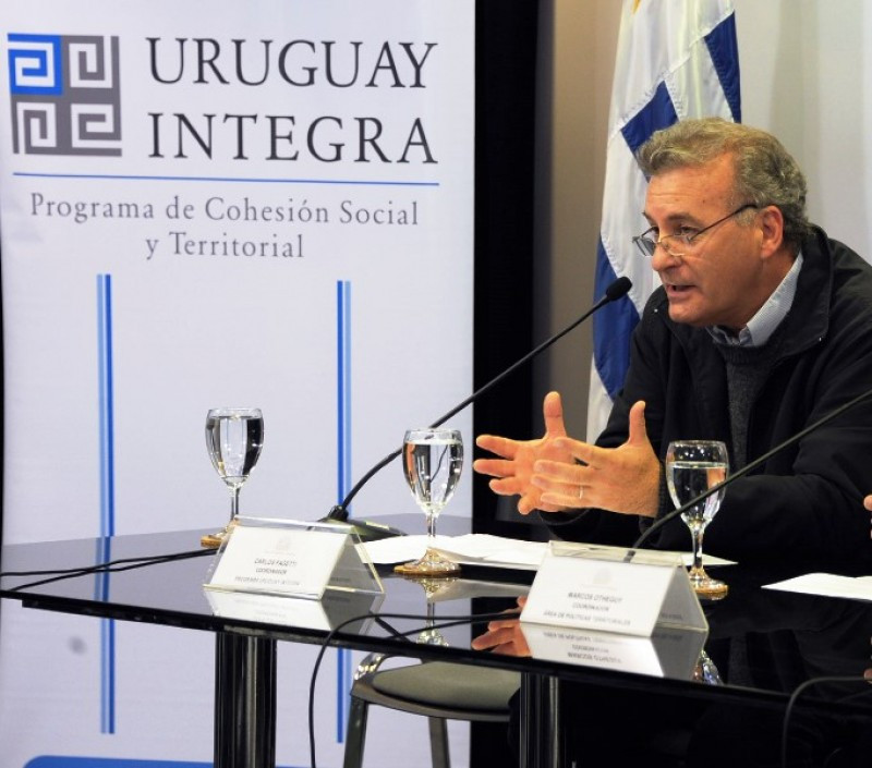 Carlos Fagetti, actual coordinador de Uruguay Integra. Foto: Presidencia