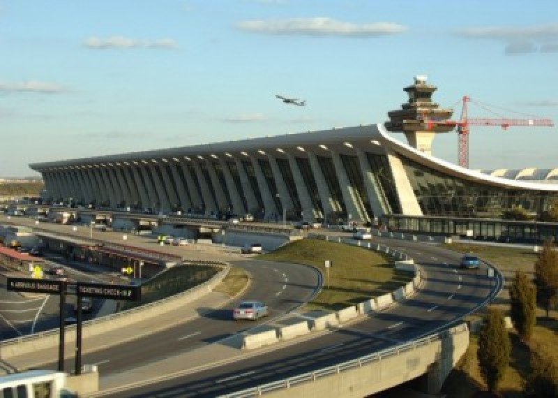 Aeropuerto de Dulles en Washington, Estados Unidos.