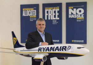 Ryanair nombra un nuevo gerente de Ventas y Marketing para España y Portugal