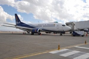 Transporte aéreo en Bolivia crece al menos 9% en 2014