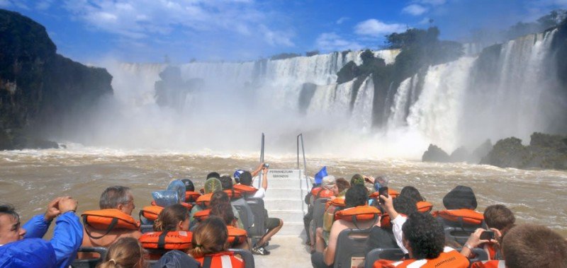 En 2014 cerca de 23.000 españoles visitaron las Cataratas del Iguazú. 