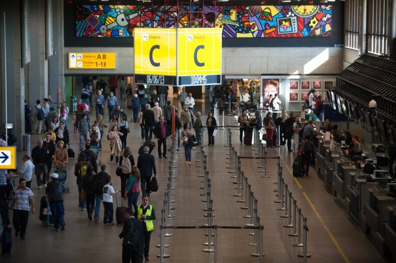 Siete aeropuertos de Brasil concentrarán el 70% del tráfico de pasajeros en Carnaval.