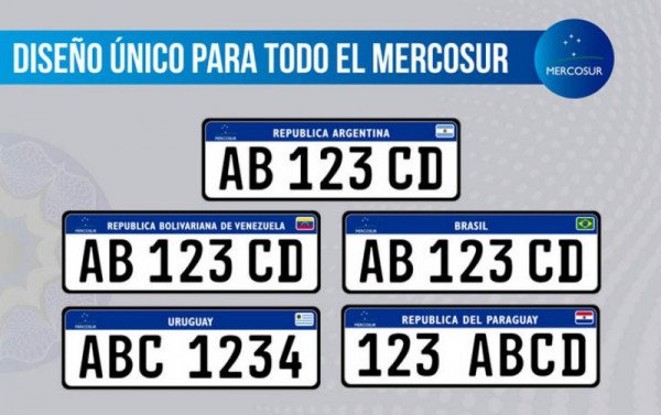 Uruguay Sera El Primer Pais En Matricular Vehiculos Con La Chapa Del Mercosur Transportes