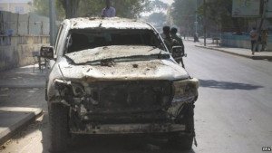 25 muertos en el atentado a un hotel en Somalia