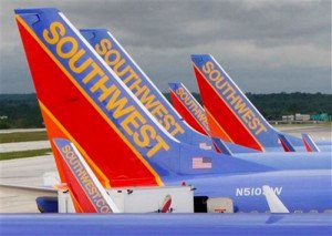 Southwest Airlines suspende la operación de la quinta parte de su flota