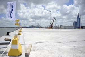 Nuevo Muelle C del Puerto de Montevideo permitirá atraque de hasta tres cruceros