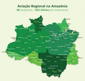 Región Amazónica recibirá inversiones para la reforma y construcción de 80 aeropuertos
