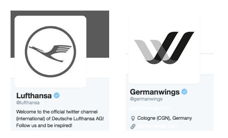 Germanwings redes sociales
