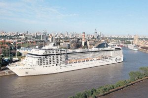MSC Cruceros critica infraestructura y costos de puerto de Buenos Aires