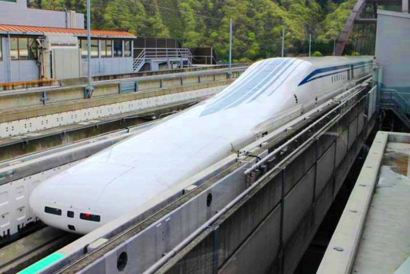 VÍDEO Un tren japonés de levitación magnética bate el record