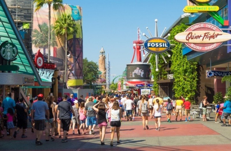 La industria del turismo sostiene la economía de Orlando. #shu#