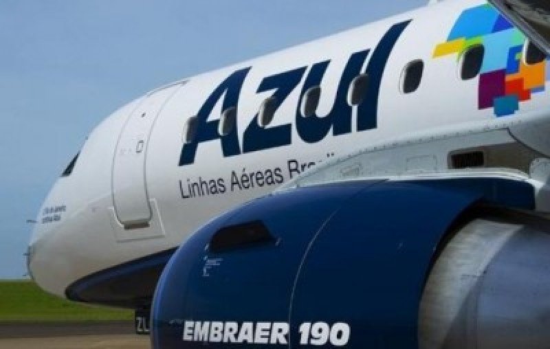 Embraer 190 de Azul Airlines.