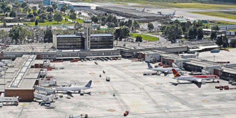 Aeropuerto El Dorado de Bogotá.