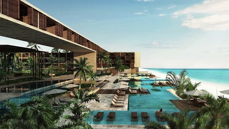 El primer hotel Grand Hyatt de México abre en Playa del Carmen
