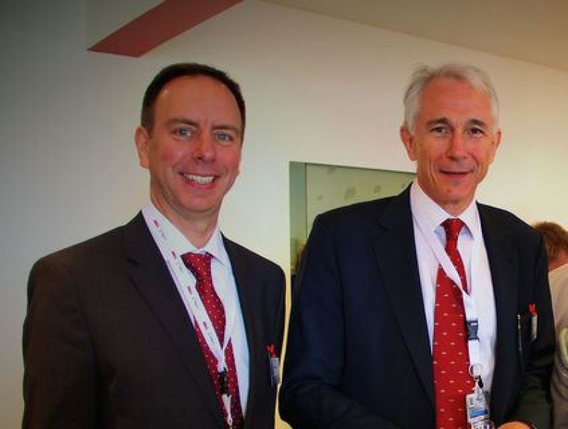 Peter Cerdá y Tony Tyler, principales ejecutivos de IATA.