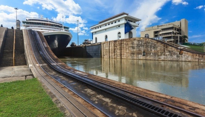 El Canal de Panamá, uno de los principales atractivos del país. #shu#