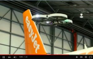 EasyJet inspeccionará sus aeronaves con drones automatizados (vídeo)