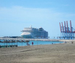 Málaga prevé cerrar 2015 con un 7% más de cruceros