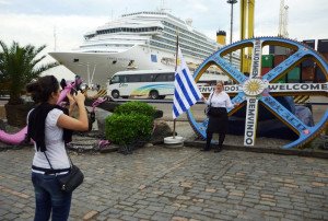 Ingresos por cruceros tocan fondo en Uruguay