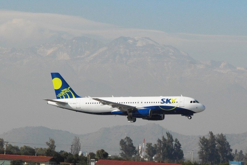 Sky Airline suma tres vuelos semanales a la ruta Buenos Aires-Santiago de Chile
